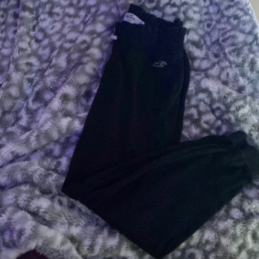 high rise hollister sweat pants